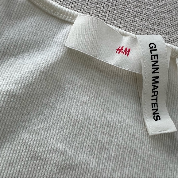 GLENN MARTENS H&M Ribbed Invisible Tank Top - Picture 7 of 10